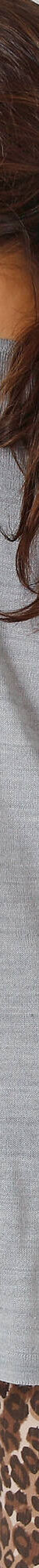 Gilet porter ouvert, maille toucher doux (gris chiné) Gilet porter ouvert, maille toucher doux (gris chiné)